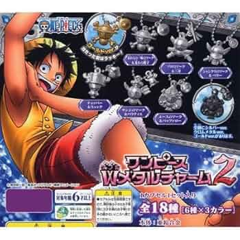 ワンピース メタルチャームストラップ ワノ国Ver.　全10種 Amazon.co.jp: ワンピース カード ゲーム メタルチャーム 全 10